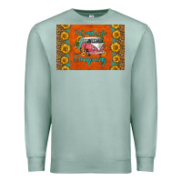 Seafoam i'd rather be camping skinny metal can holder Premium Sweatshirt - HRA Design Shop