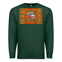 Sports Green i'd rather be camping skinny metal can holder Premium Sweatshirt - HRA Design Shop