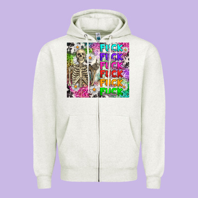Zipper Hoodie fuck this fuck that