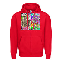 Red fuck this fuck that Zipper Hoodie - RanaPortraitStore