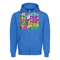 True Royal fuck this fuck that Zipper Hoodie - RanaPortraitStore