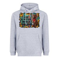 Heather Grey life is better with a labrador Heavyweight Hoodie - RanaPortraitStore