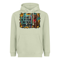Matcha life is better with a labrador Heavyweight Hoodie - RanaPortraitStore