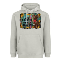 Moon Dust life is better with a labrador Heavyweight Hoodie - RanaPortraitStore