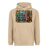 Life Is Better With A Labrador Heavyweight Hoodie | Teevron