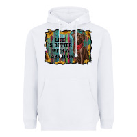 White life is better with a labrador Heavyweight Hoodie - RanaPortraitStore