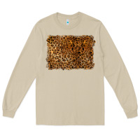 Mushroom handdrawn leopard pattern Long Sleeve Tee - BarkalooDesign