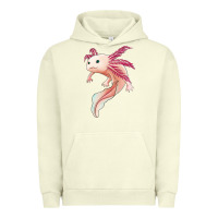 Pigment Pistachio axolotl Urban Hoodie - Jasminsmagicworld