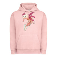 Pigment Salmon axolotl Urban Hoodie - Jasminsmagicworld