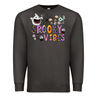 Smoke spooky vibes Premium Sweatshirt - CowhideDigitalArt