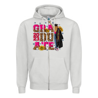 Dove Grey graduate 2023 Zipper Hoodie - RanaPortraitStore