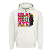 Oatmeal Heather graduate 2023 Zipper Hoodie - RanaPortraitStore
