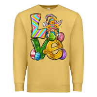Antique Gold Love gnome Easter Premium Sweatshirt - Neo Western