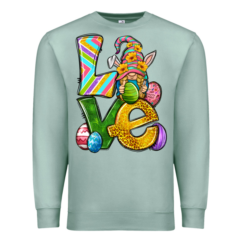 Love Gnome Easter Premium Sweatshirt by Neo Western | Teevron