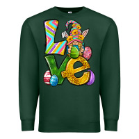 Sports Green Love gnome Easter Premium Sweatshirt - Neo Western
