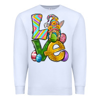 White Love gnome Easter Premium Sweatshirt - Neo Western