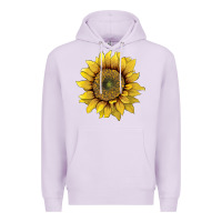 Lilac sunflower Premium Hoodie - Artiststas