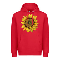 Red sunflower Premium Hoodie - Artiststas