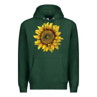 Sports Green sunflower Premium Hoodie - Artiststas