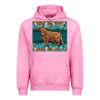 Fuchsia Pink turquoises gemstones cowhide highland cow Urban Hoodie - BarkalooDesign
