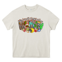 Cream My Favorite Players Call Me Mawmaw Heavy Core Tee - CowhideDigitalArt