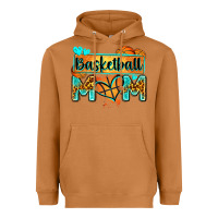 Meerkat basketball mom with leopard Heavyweight Hoodie - Zillion Design Studio