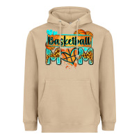 Mushroom basketball mom with leopard Heavyweight Hoodie - Zillion Design Studio