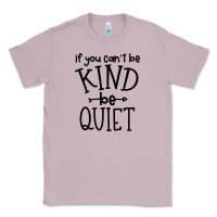 Lilac kind be quiet Classic Tee - Unal Design