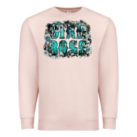 Pale Pink girl boss Premium Sweatshirt - SublimationCraftShop