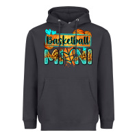Smoke basketball mini with leopard Heavyweight Hoodie - Zillion Design Studio