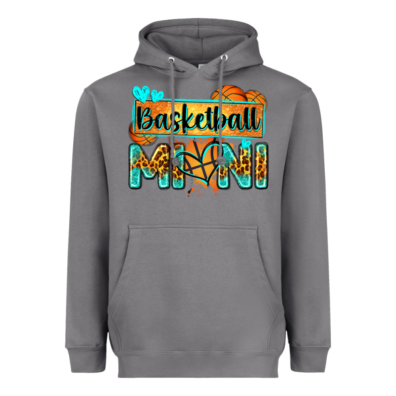 Basketball Mini With Leopard Heavyweight Hoodie by Zillion Design Studio | Teevron