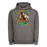Pigment Tornado Western Ranch Life Mustang Horse Urban Hoodie - LillyAllenDesigns