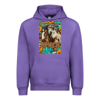 Tulip Western Ranch Life Mustang Horse Urban Hoodie - LillyAllenDesigns