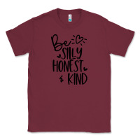 Burgundy kind Classic Tee - Unal Design