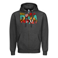 Charcoal Heather diva Zipper Hoodie - RanaPortraitStore