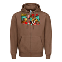 Chestnut diva Zipper Hoodie - RanaPortraitStore