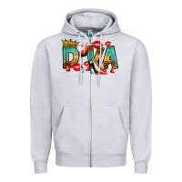 Heather Grey diva Zipper Hoodie - RanaPortraitStore