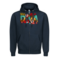Navy diva Zipper Hoodie - RanaPortraitStore