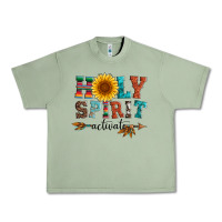 Oil Green holy spirit activate Urban Heavy Tee - Artiststas