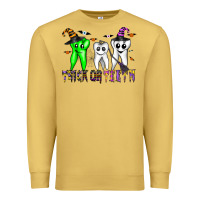 Trick Or Teeth Premium Sweatshirt | Teevron