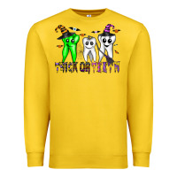Lemon trick or teeth Premium Sweatshirt - CowhideDigitalArt