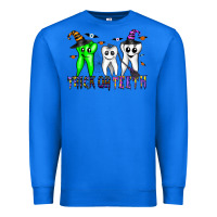 True Royal trick or teeth Premium Sweatshirt - CowhideDigitalArt