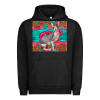 Pigment Black Pink Glitter And Roses Sphynx Cat Urban Hoodie - LillyAllenDesigns