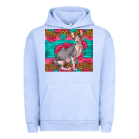 Pigment Grape Ice Pink Glitter And Roses Sphynx Cat Urban Hoodie - LillyAllenDesigns