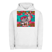 Pigment Lunar Rock Pink Glitter And Roses Sphynx Cat Urban Hoodie - LillyAllenDesigns