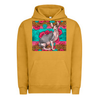 Pigment Peanut Butter Pink Glitter And Roses Sphynx Cat Urban Hoodie - LillyAllenDesigns