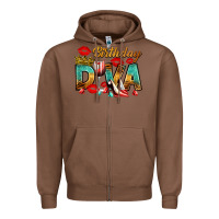 Chestnut birthday diva Zipper Hoodie - RanaPortraitStore