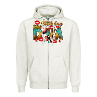 Oatmeal Heather birthday diva Zipper Hoodie - RanaPortraitStore