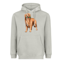 Moon Dust golden retriever with toys Heavyweight Hoodie - texasbilliewilder