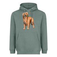 Sage golden retriever with toys Heavyweight Hoodie - texasbilliewilder